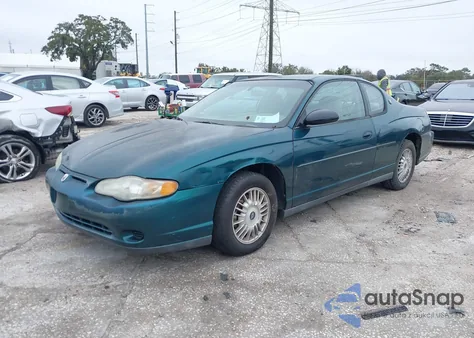 2000 Chevrolet Monte Carlo Ls из США, поврежденный, VIN 2G1WW12E1Y9165542